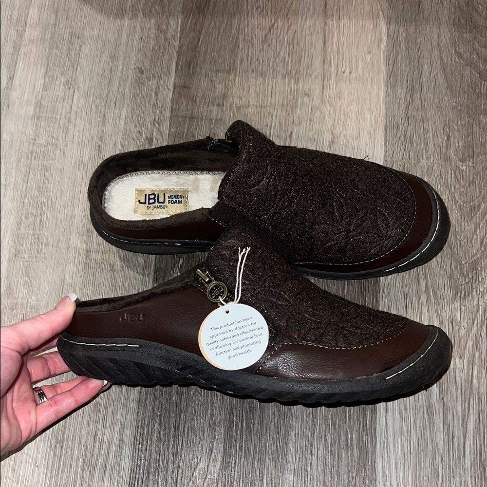 JBU Men's Chocolate Brown Slip-On Loafers